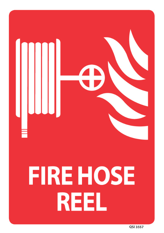 Fire Hose Reel - Industrial Signs