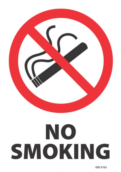 No Smoking v2 - Industrial Signs